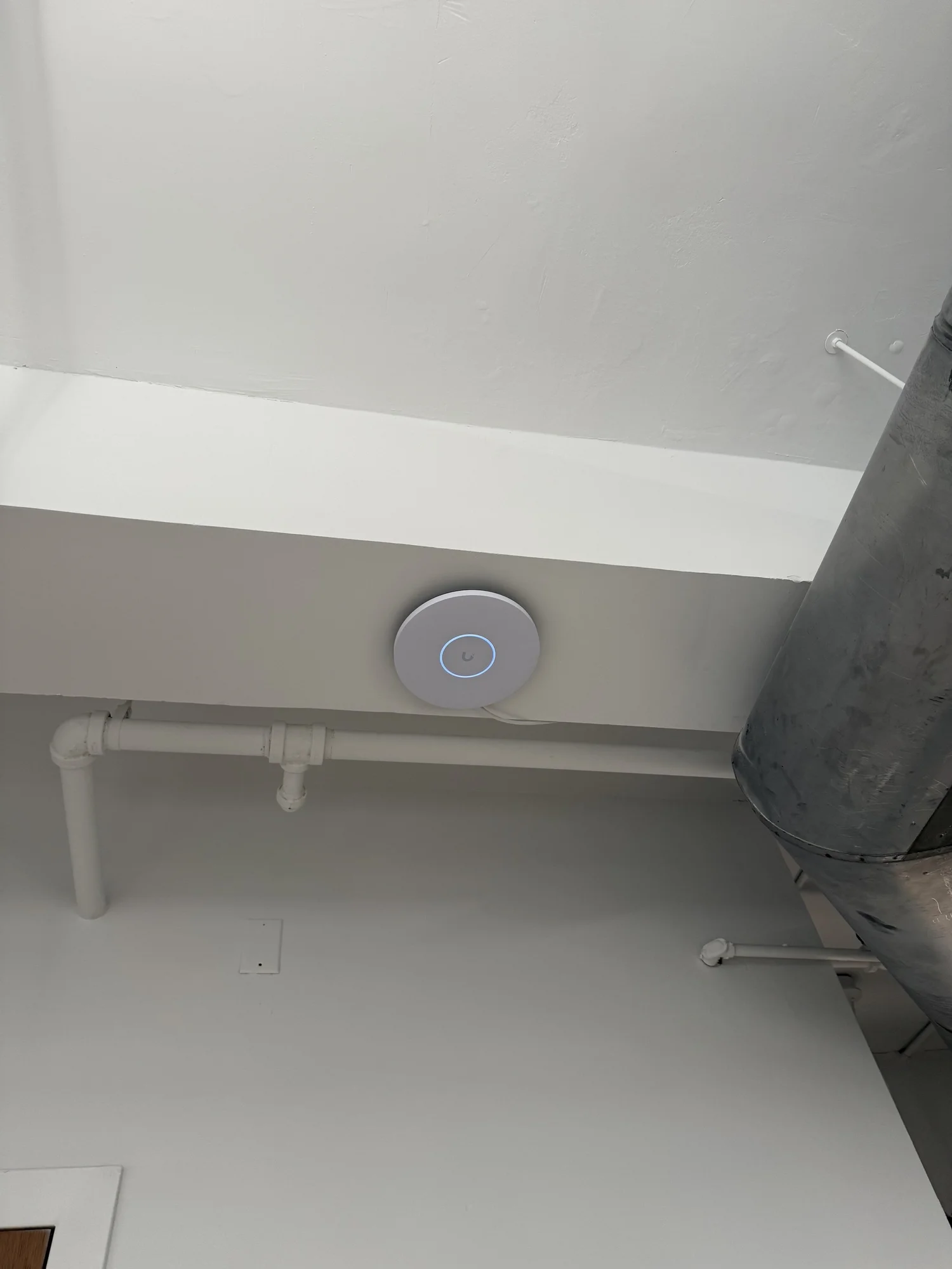 Business Wi-Fi access point install at a New Jersey office