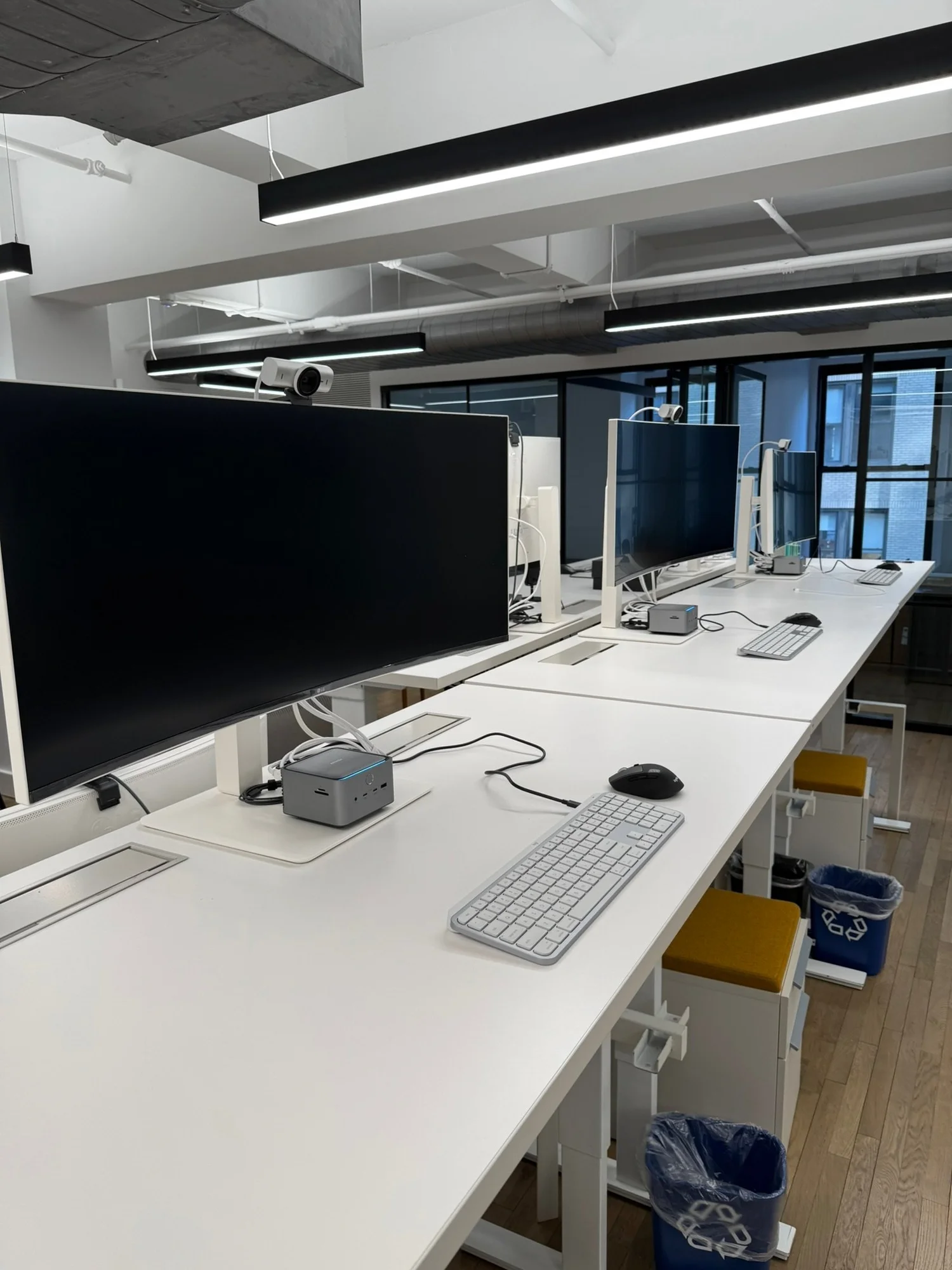 VoIP-ready office desks and phones supported by Novaj Tech